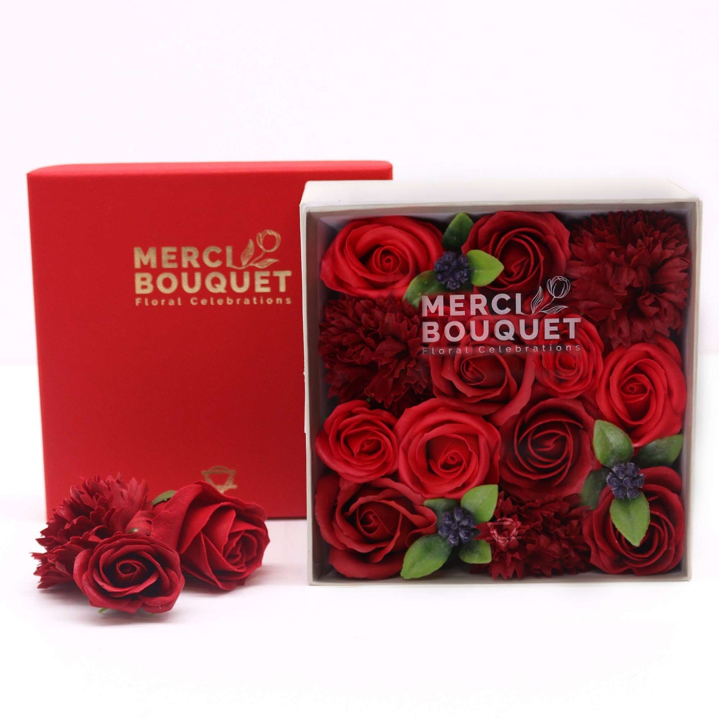 Square Box - Classic Red Roses - Image square-box--classic-red-roses-sfbx-13