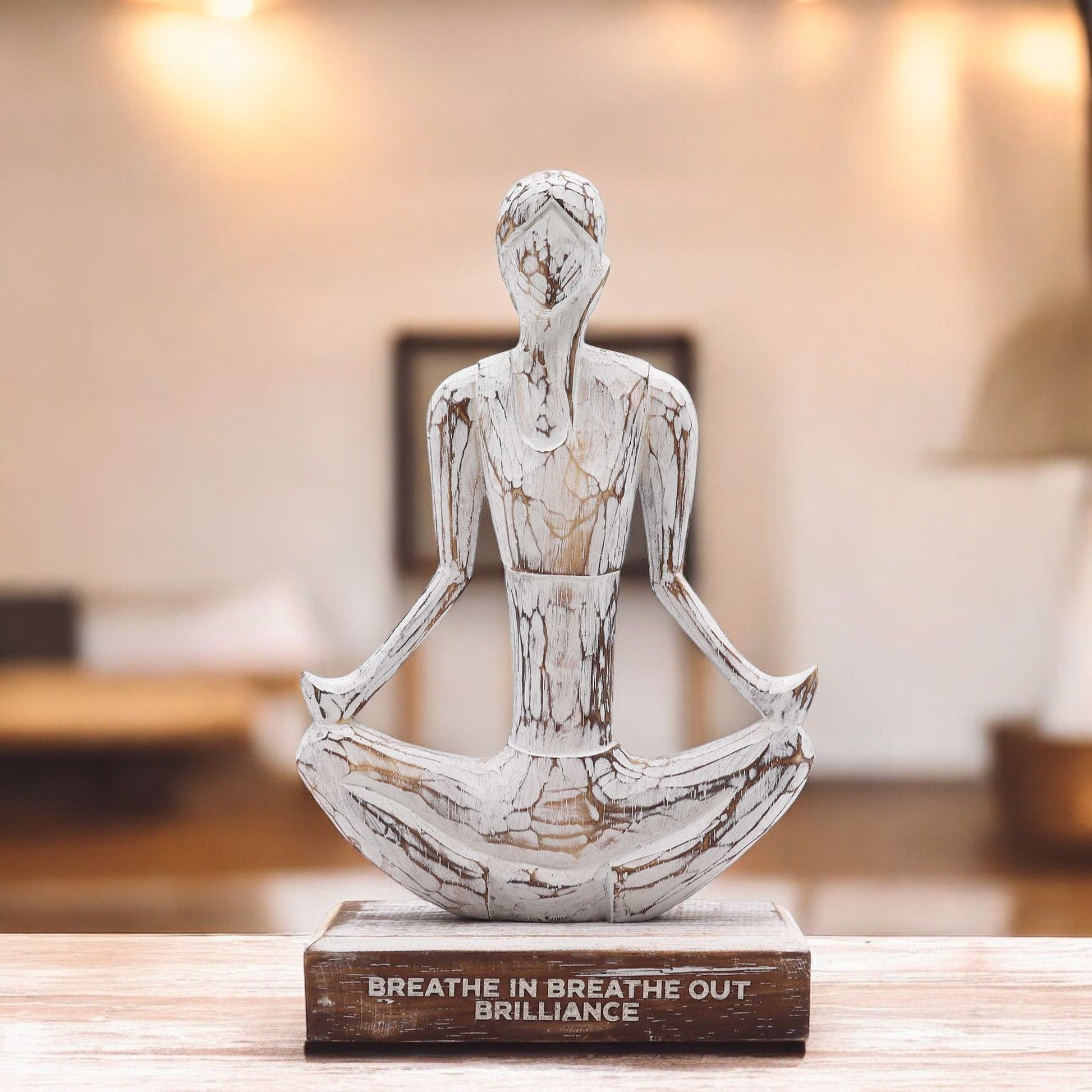 Wooden Yoga Lady - Whitewash - Easy Pose - "Breathe in Breathe out Brilliance" - Image wooden-yoga-lady--whitewash--easy-pose--breathe-in-breathe-out-brilliance-wyl-03
