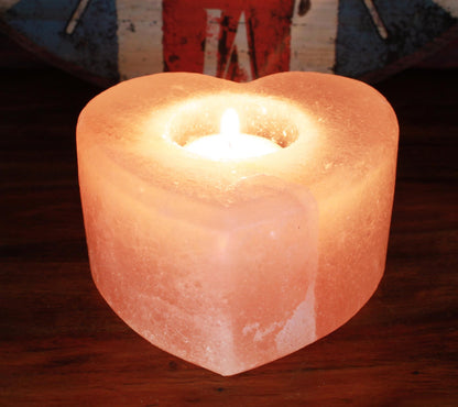 Salt Candle Holder - Med Heart - Image salt-candle-holder--med-heart-qsalt-31