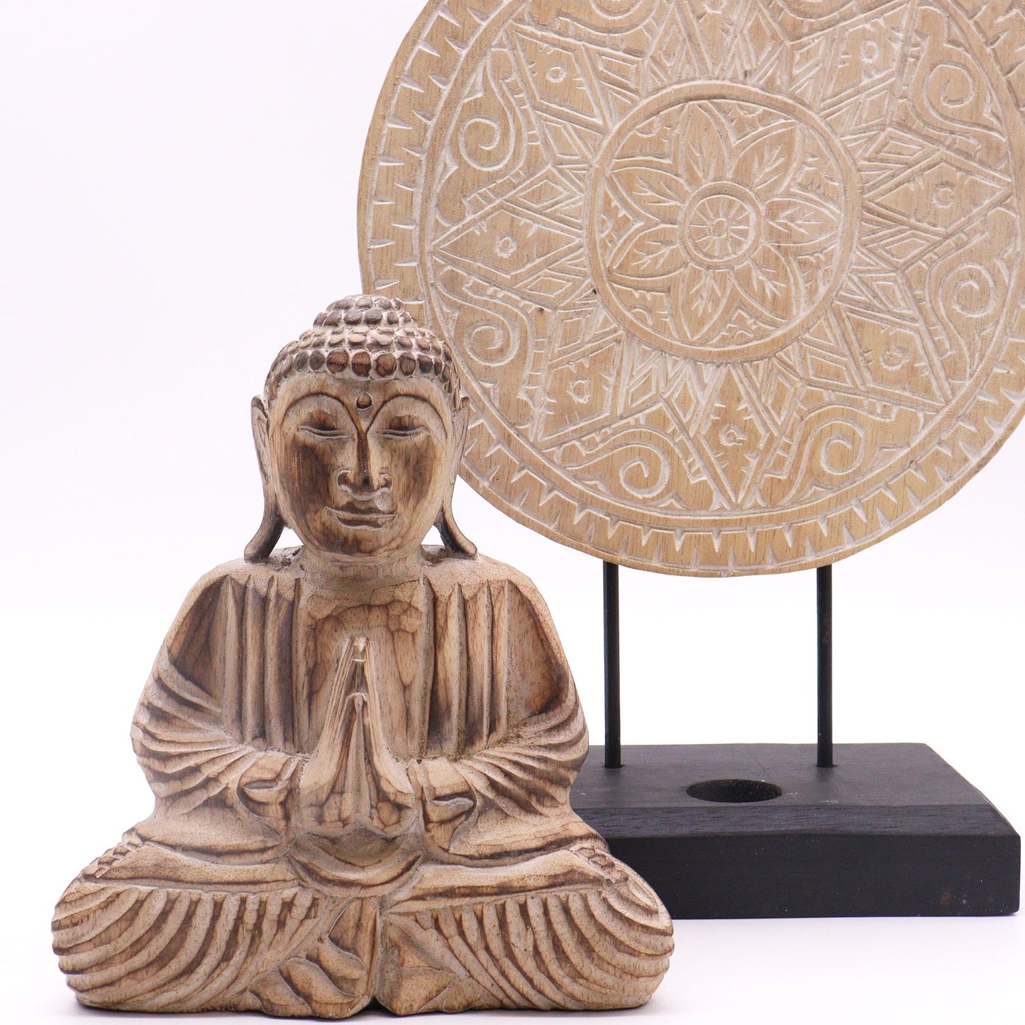 Buddha Feng Shui Set - Classic Mandala - Natural - Image buddha-feng-shui-set--classic-mandala--natural-bfss-04