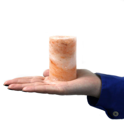 Set of 2 Himalayan Salt Shot Glasses & Wood Serving Stand - Image set-of-2-himalayan-salt-shot-glasses--wood-serving-stand-qsalts-02
