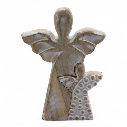 Mango Wood Angel in Angel - Whitewash - Image mango-wood-angel-in-angel--whitewash-wang-07