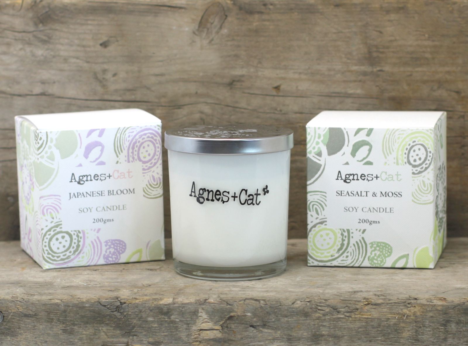 Agnes + Cat Votive Candle - Tea and Roses - Image agnes--cat-votive-candle--tea-and-roses-acvc-05