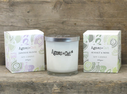 Agnes + Cat Votive Candle - Tea and Roses - Image agnes--cat-votive-candle--tea-and-roses-acvc-05