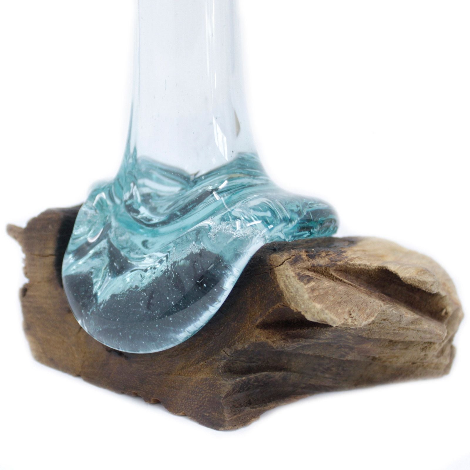 Molten Glass on Wood - Vase - Image molten-glass-on-wood--vase-mgw-04