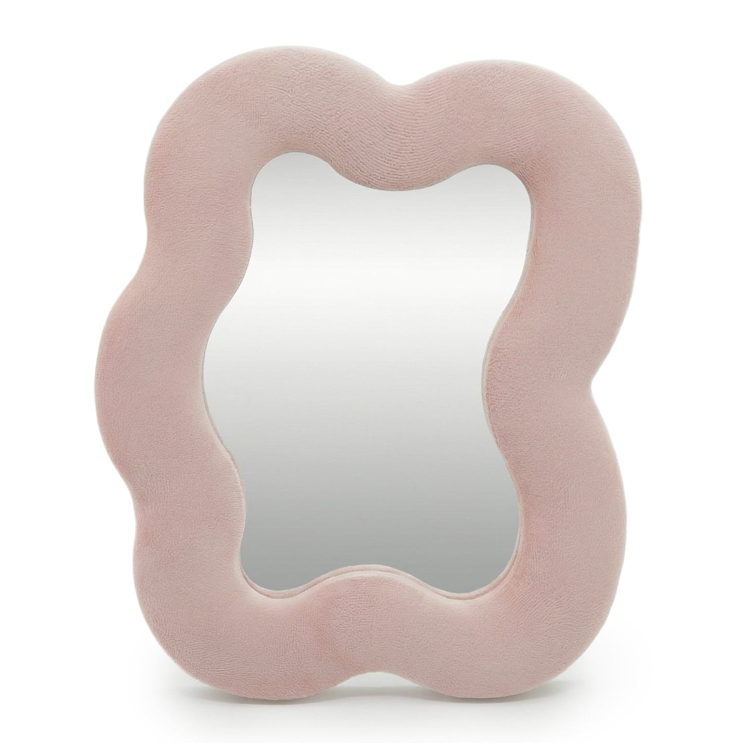 Soft Squiggly Mirror – Square Pebble – Rose Blush (22.5x27x2.3cm) - Image soft-squiggly-mirror--square-pebble--rose-blush-225x27x23cm-ssm-04