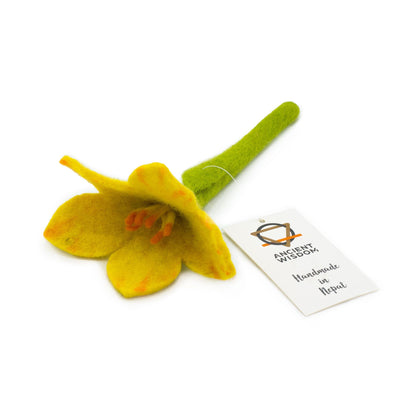 Felt Flowers - Lily (assorted colours) - Image felt-flowers--lily-assorted-colours-ffow-04