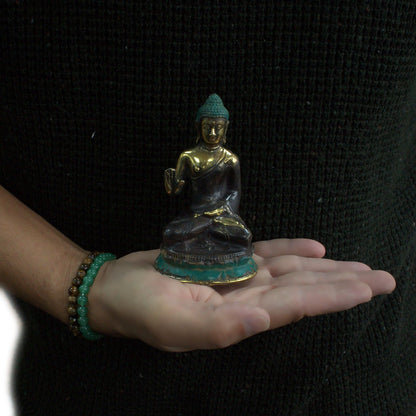 Med Hand Up Sitting Buddha - Image med-hand-up-sitting-buddha-bff-15