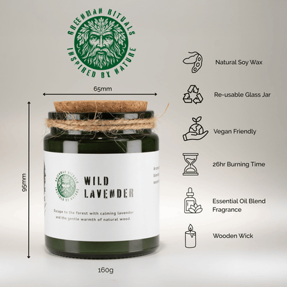Greenman Woodwick Soy Candle - Ash & Woodsmoke - Image greenman-woodwick-soy-candle--ash--woodsmoke-wsoyc-06