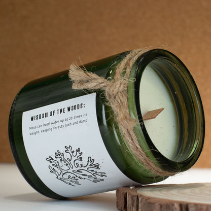 Greenman Woodwick Soy Candle - Moss & Mist - Image greenman-woodwick-soy-candle--moss--mist-wsoyc-11