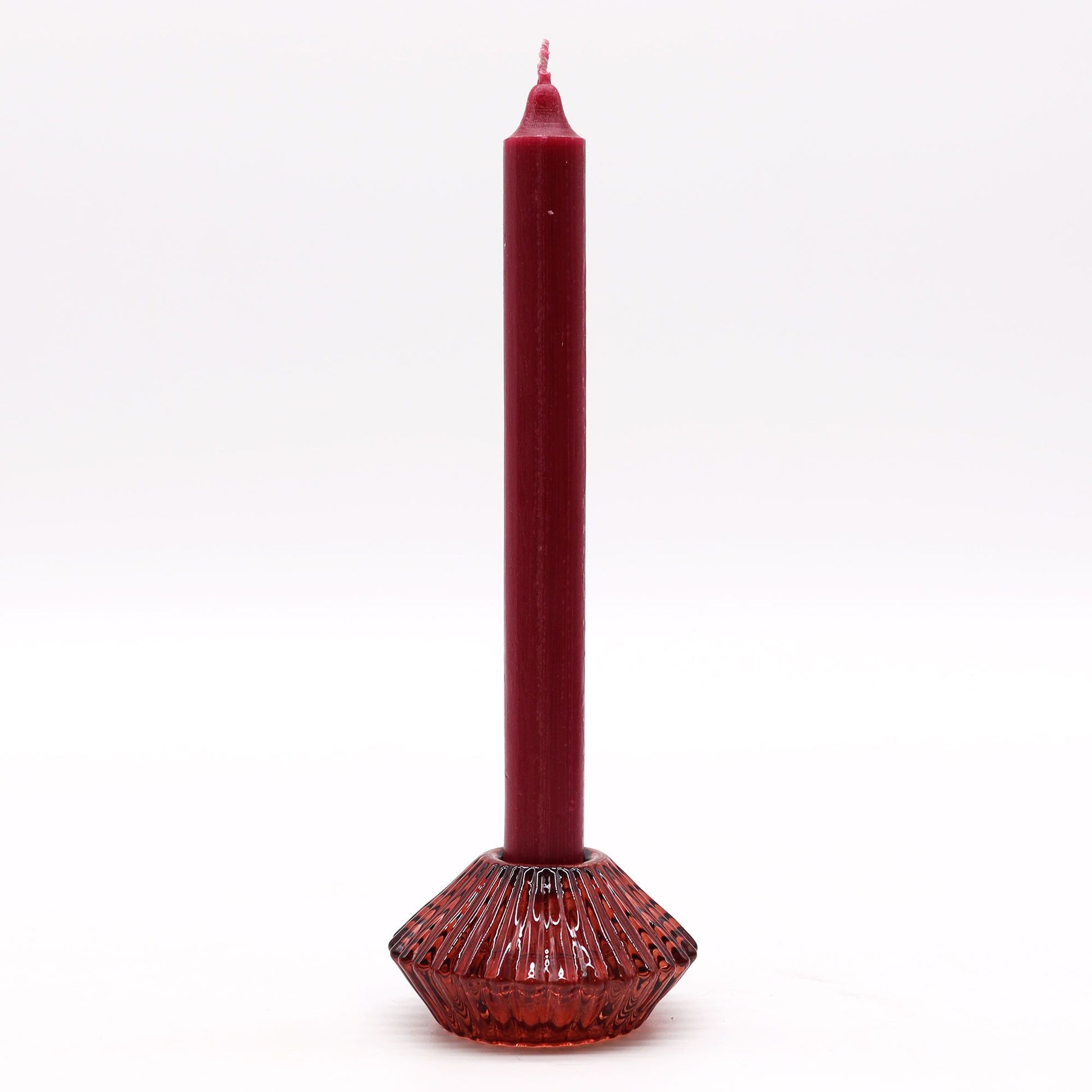 Flower Flip Dinner Candle / Tealight Holder - Vampire Red - Image flower-flip-dinner-candle--tealight-holder--vampire-red-gchd-14