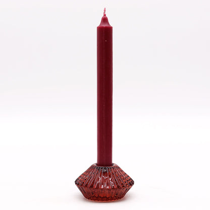 Flower Flip Dinner Candle / Tealight Holder - Vampire Red - Image flower-flip-dinner-candle--tealight-holder--vampire-red-gchd-14