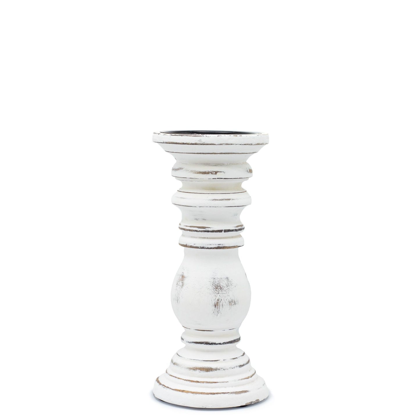 Classic Candle Stand - Whitewash - Small - Image classic-candle-stand--whitewash--small-mwcs-03