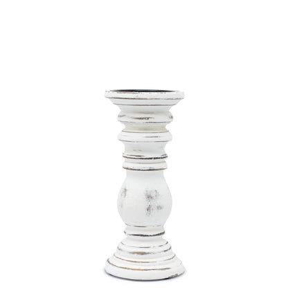 Classic Candle Stand - Whitewash - Small - Image classic-candle-stand--whitewash--small-mwcs-03