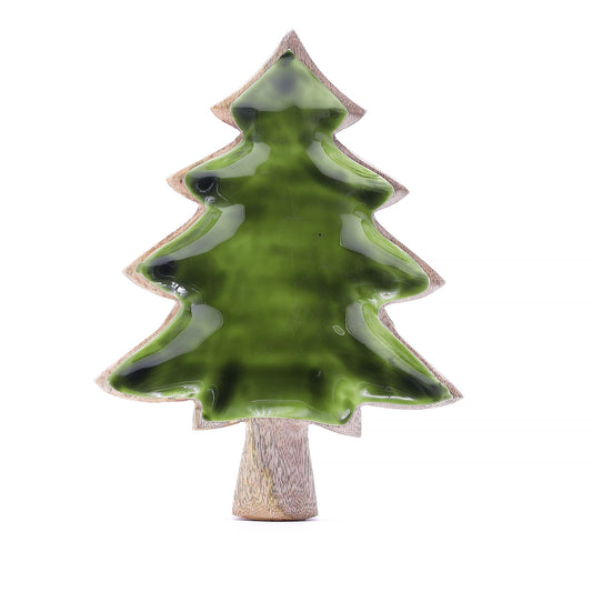 Lost in the Forrest -  Enamel Tree Wooden Bowl - 25x19cm - Image lost-in-the-forrest---enamel-tree-wooden-bowl--25x19cm-lif-07