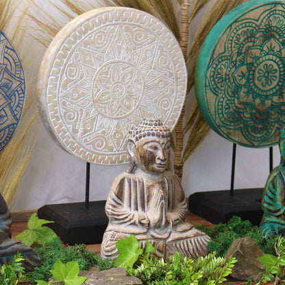 Buddha Feng Shui Set - Classic Mandala - Natural - Image buddha-feng-shui-set--classic-mandala--natural-bfss-04