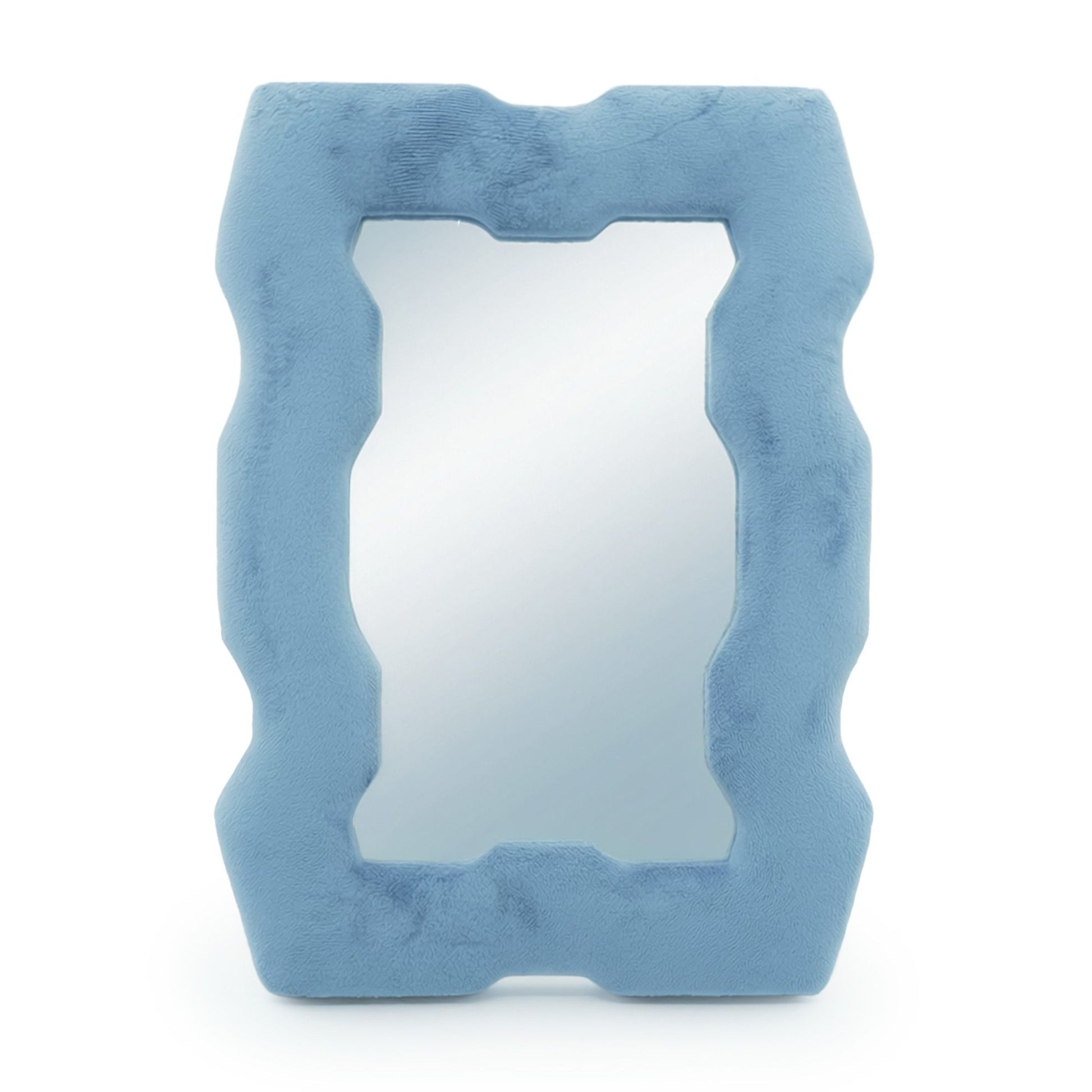 Soft Squiggly Mirror – Chunky Frame – Royal Blue (30.5x22.5x2.3cm) - Image soft-squiggly-mirror--chunky-frame--royal-blue-305x225x23cm-ssm-05