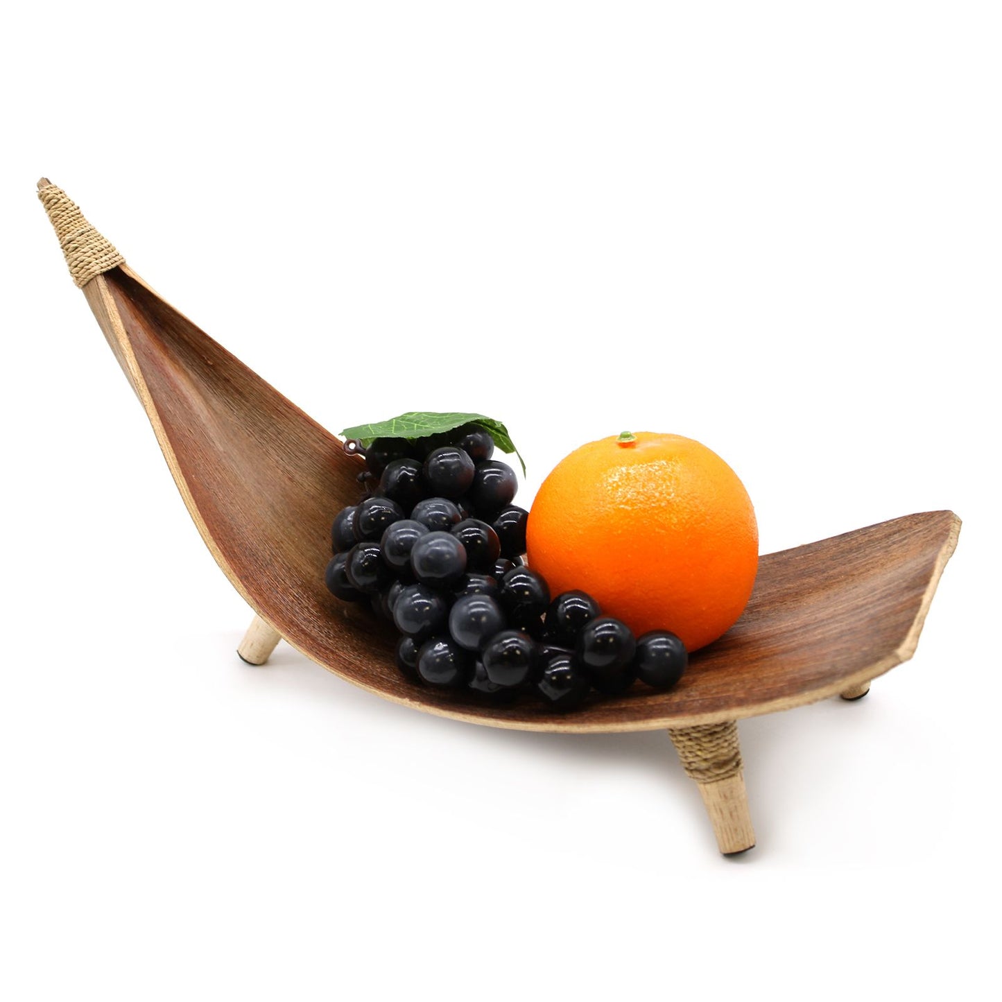 Coconut Leaf Fruit Bowl Set - Natural - Image coconut-leaf-fruit-bowl-set--natural-clfb-01