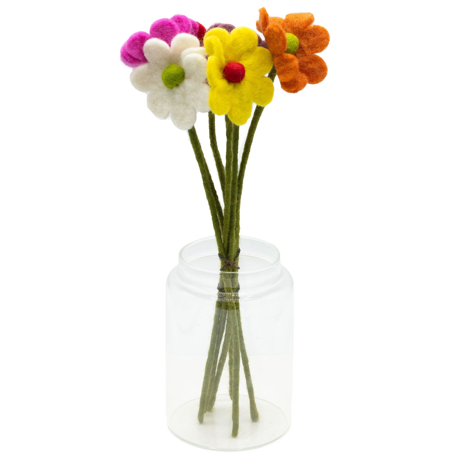 Felt Flowers - Daisy (assorted colours) - Image felt-flowers--daisy-assorted-colours-ffow-05