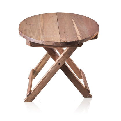 Round Folding Coffee Table - 50cm - Recycled Wood - Image round-folding-coffee-table--50cm--recycled-wood-acshop-09