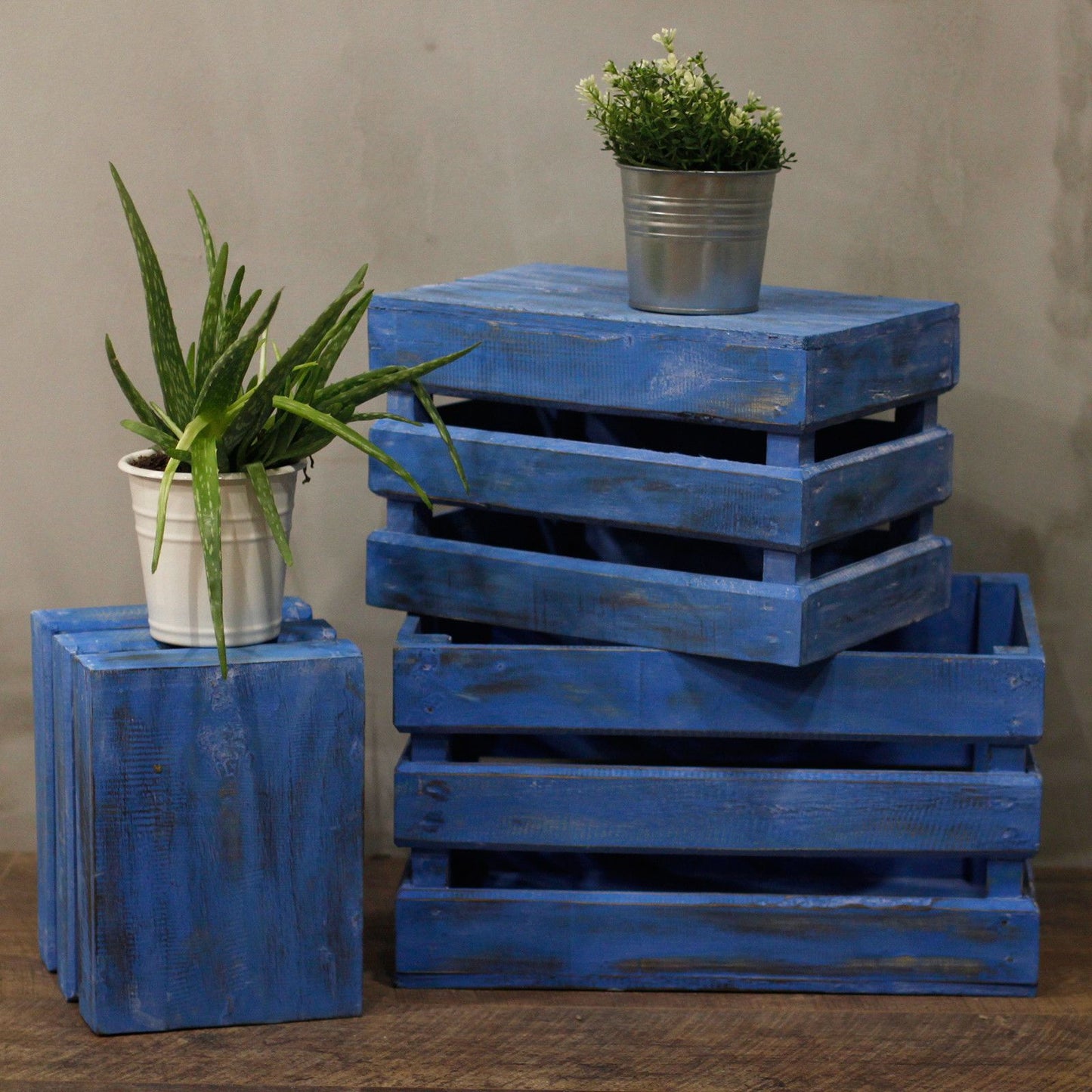 Wooden Storage Crates – Bluewash (Set of 3) - Image wooden-storage-crates--bluewash-set-of-3-rds-153