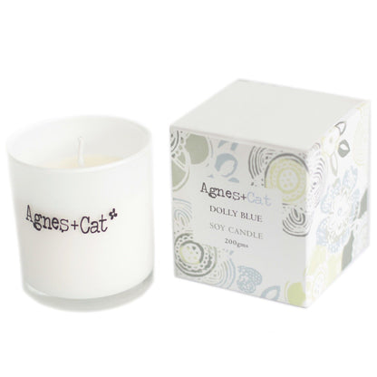 Agnes + Cat Votive Candle - Dolly Blue - Image agnes--cat-votive-candle--dolly-blue-acvc-17