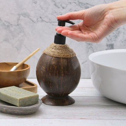 Natural Coconut Soap Dispenser - 150ml - Image natural-coconut-soap-dispenser--150ml-nsd-01