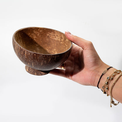 Medium Natural Coconut Bowl on Stand - Image medium-natural-coconut-bowl-on-stand-ccocob-04