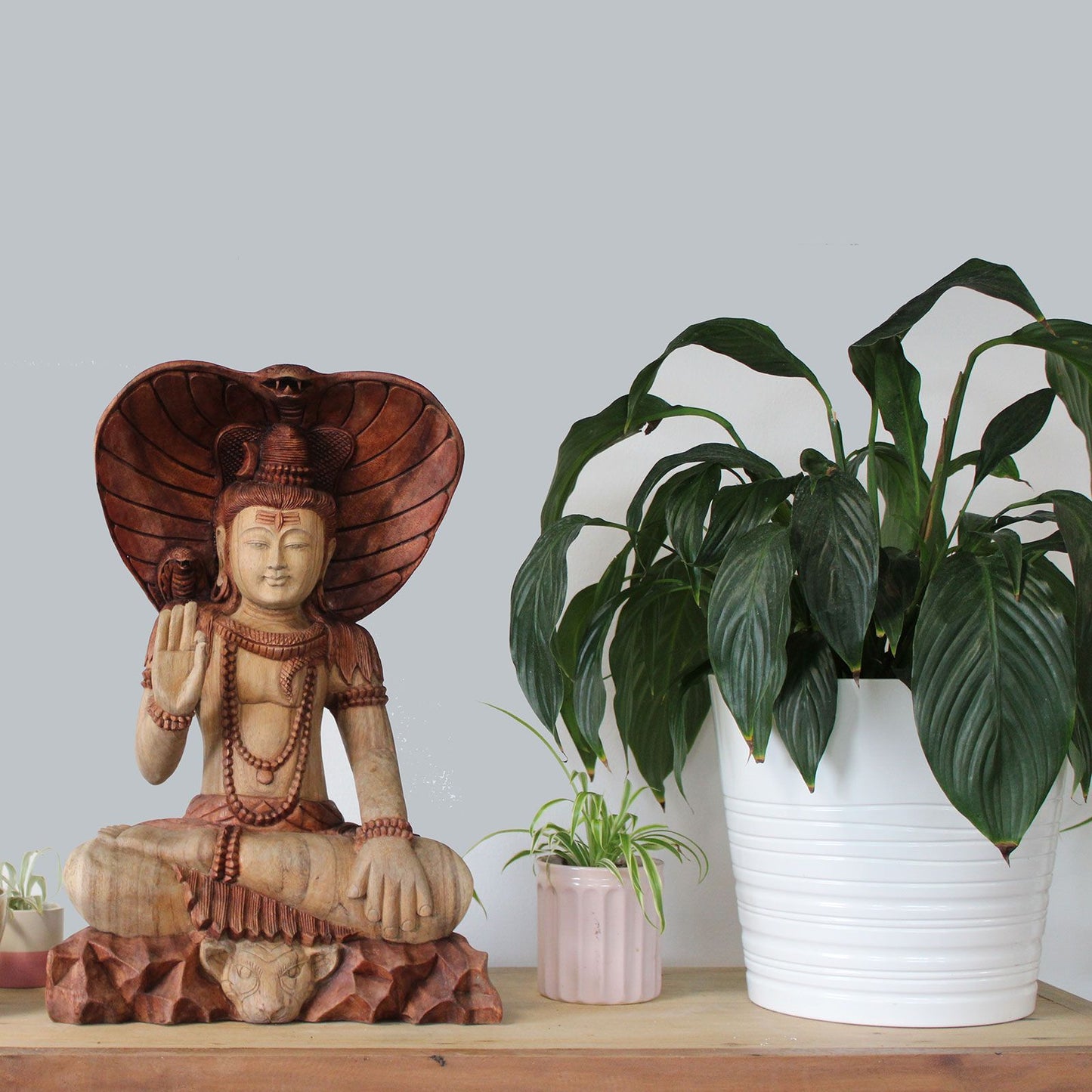 Shiva with Cobra - 50cm - Image shiva-with-cobra--50cm-hcbs-25