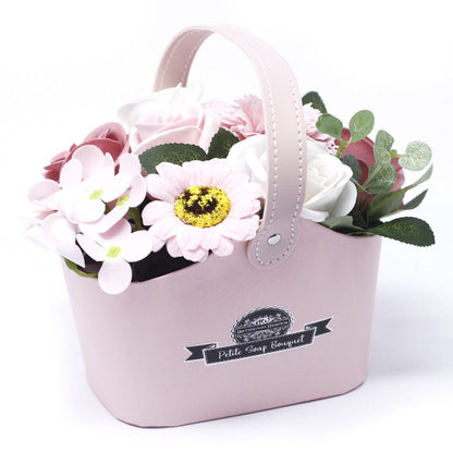 Bouquet Petite Basket - Peaceful Pink - Image bouquet-petite-basket--peaceful-pink-psfb-03
