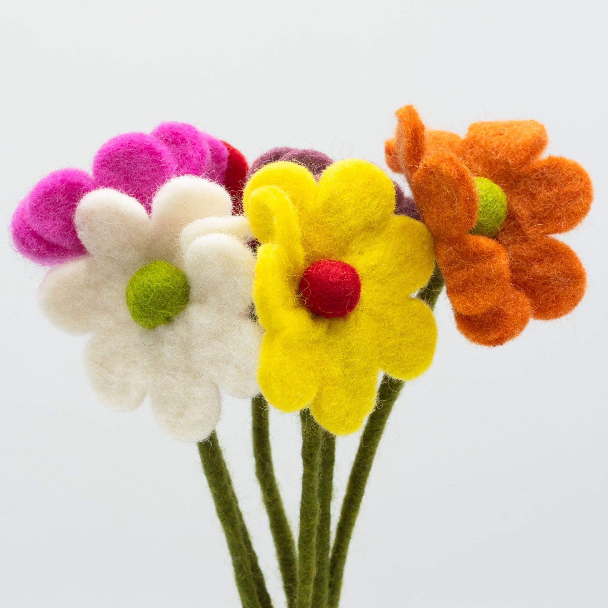 Felt Flowers - Daisy (assorted colours) - Image felt-flowers--daisy-assorted-colours-ffow-05