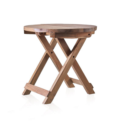 Round Folding Coffee Table - 50cm - Recycled Wood - Image round-folding-coffee-table--50cm--recycled-wood-acshop-09
