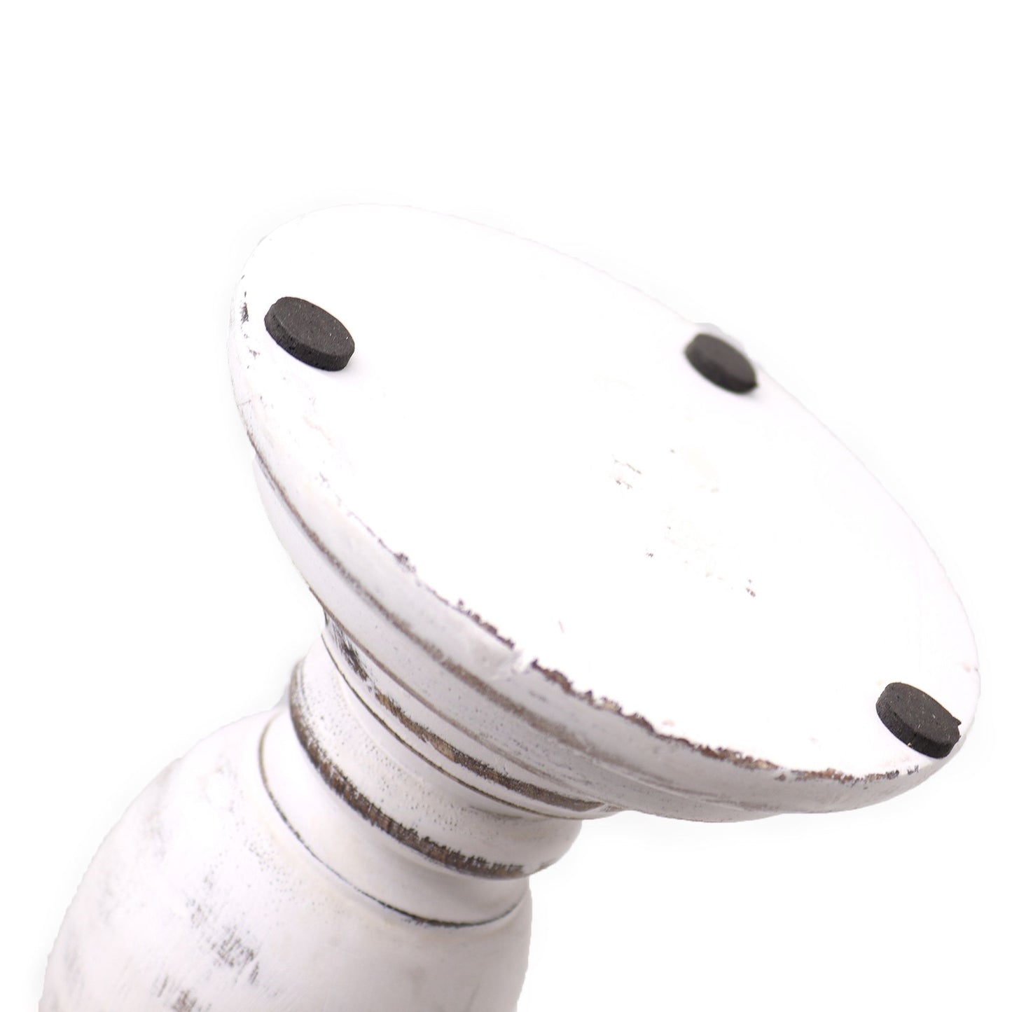 Classic Candle Stand - Whitewash - Medium - Image classic-candle-stand--whitewash--medium-mwcs-04