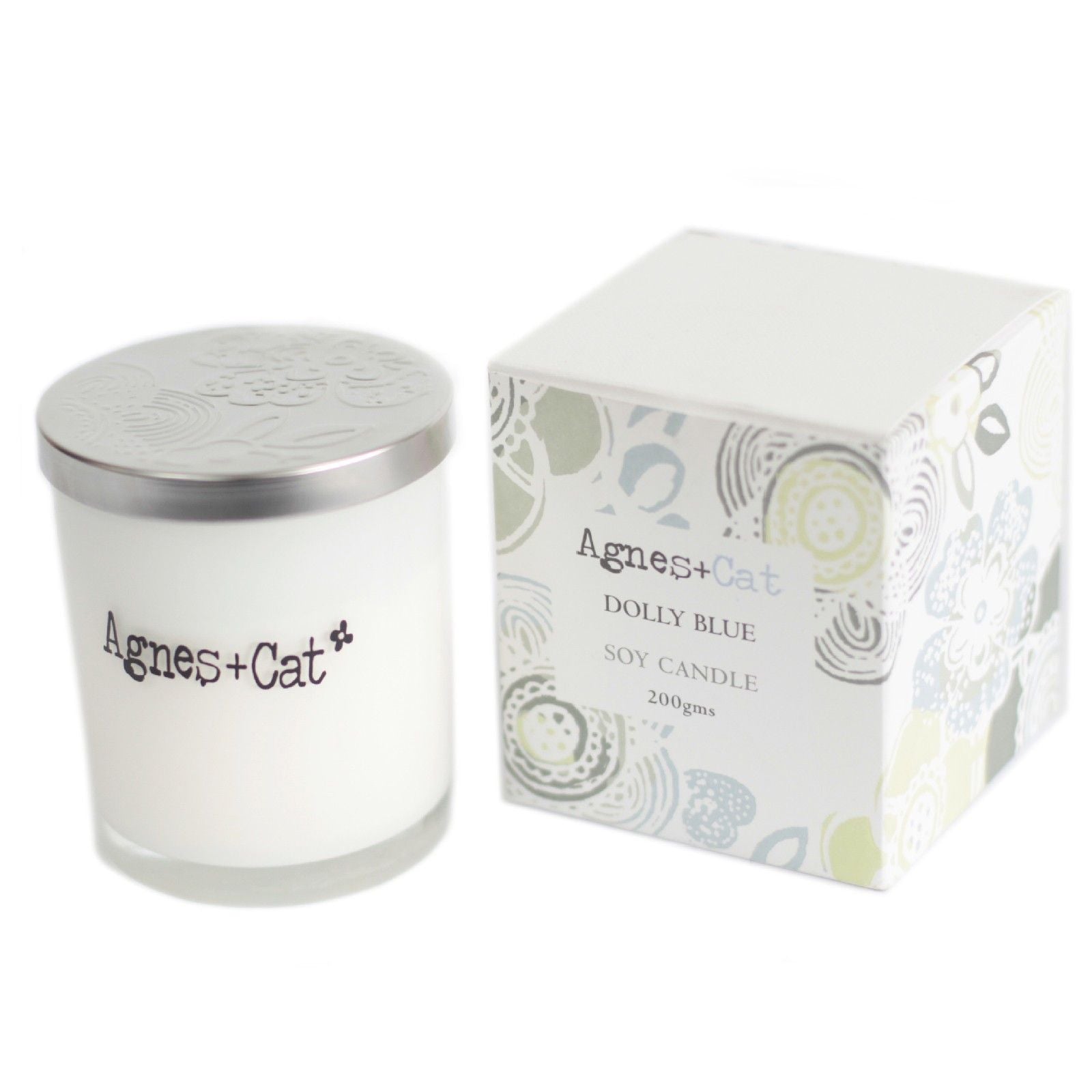 Agnes + Cat Votive Candle - Dolly Blue - Image agnes--cat-votive-candle--dolly-blue-acvc-17