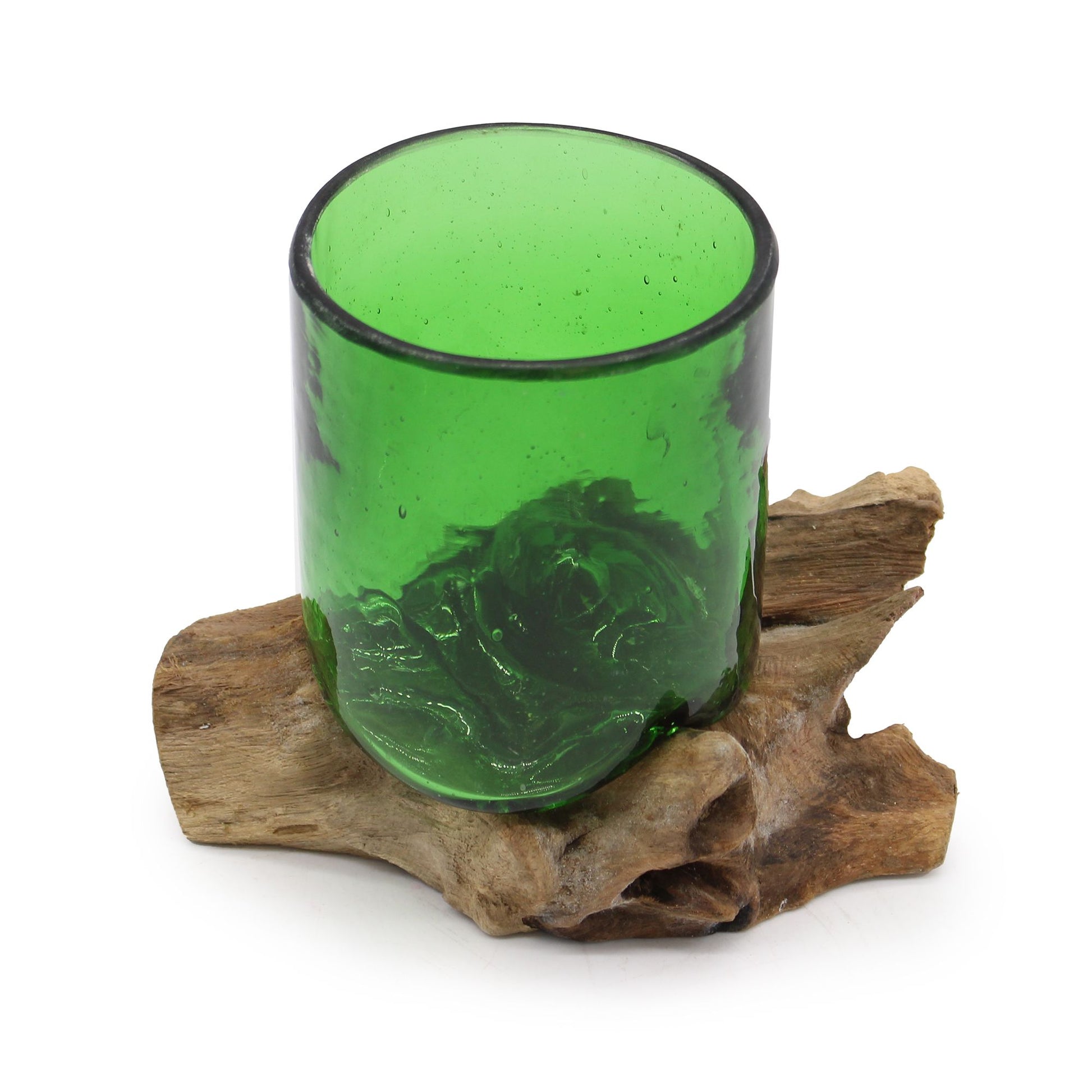 Recycled Beer Bottles - Beer Glass on Wood - Image recycled-beer-bottles--beer-glass-on-wood-rbb-08