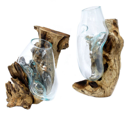 Molten Glass on Wood - Hanging Bowl - Image molten-glass-on-wood--hanging-bowl-mgw-05