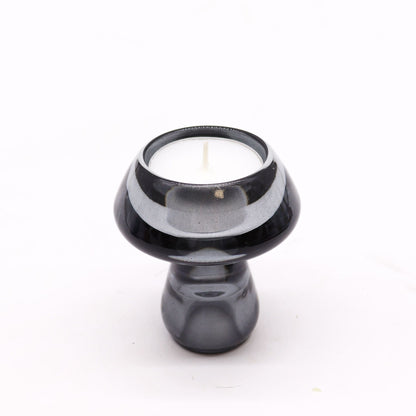 Mushroom Flip Dinner Candle / Tealight Holder - Midnight Grey - Image mushroom-flip-dinner-candle--tealight-holder--midnight-grey-gchd-18