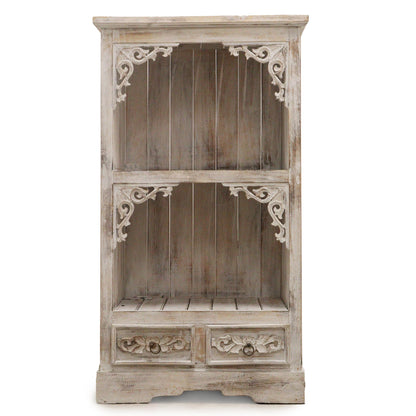 Albasia Bathroom Cabinet - Whitewash - Image albasia-bathroom-cabinet--whitewash-bcab-01
