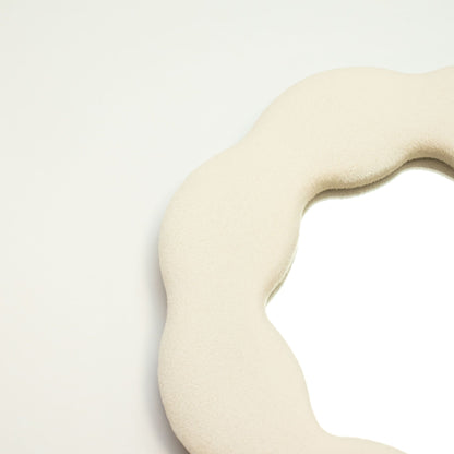 Soft Squiggly Mirror – Flower – Stone (25.4x25.4x2.3cm) - Image soft-squiggly-mirror--flower--stone-254x254x23cm-ssm-06