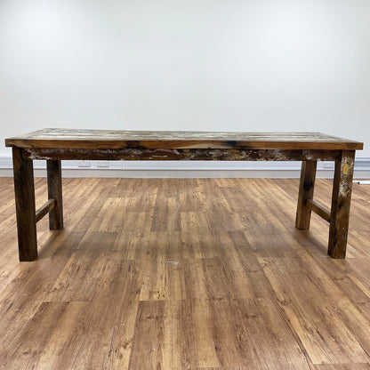 Recycled Teakwood Dinning Table 1.8 m - Image recycled-teakwood-dinning-table-18-m-acshop-07
