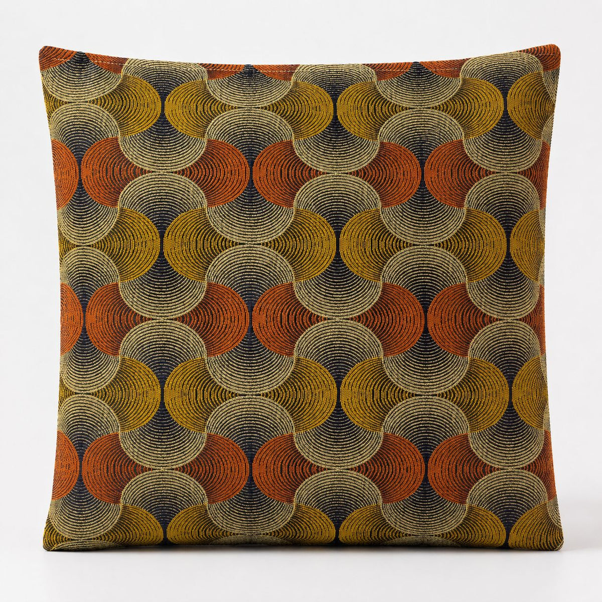 Urban Swirl Cotton Cushion Cover – 60 x 60cm