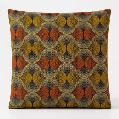 Urban Swirl Cotton Cushion Cover – 60 x 60cm