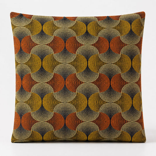 Urban Swirl Cotton Cushion Cover – 60 x 60cm