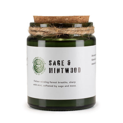 Greenman Woodwick Soy Candle - Sage & Mintwood - Image greenman-woodwick-soy-candle--sage--mintwood-wsoyc-12