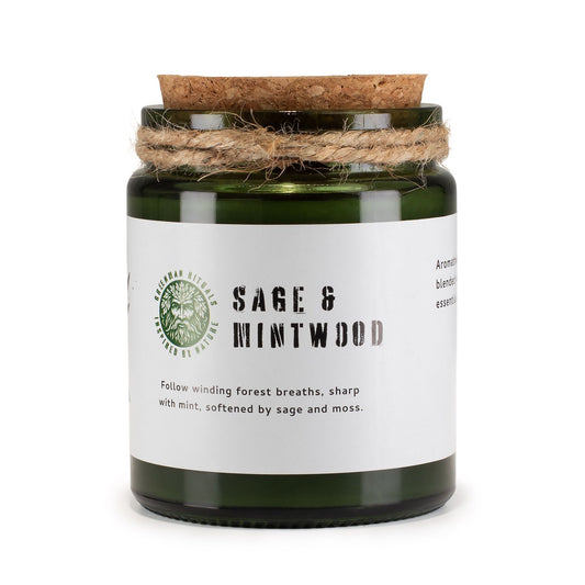 Greenman Woodwick Soy Candle - Sage & Mintwood - Image greenman-woodwick-soy-candle--sage--mintwood-wsoyc-12