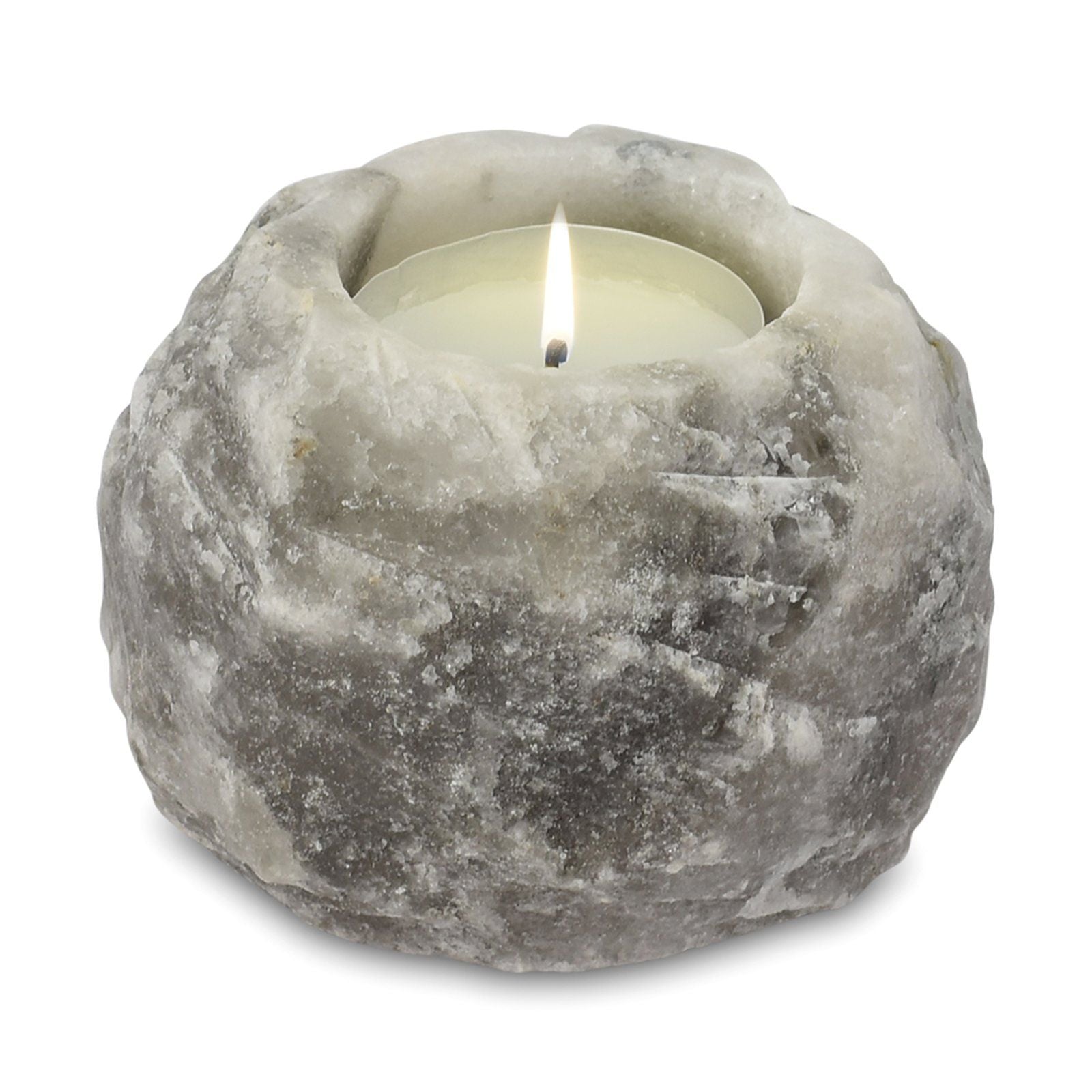 Grey Salt Candle Holder 600-800g - Image grey-salt-candle-holder-600800g-qsalt-08g