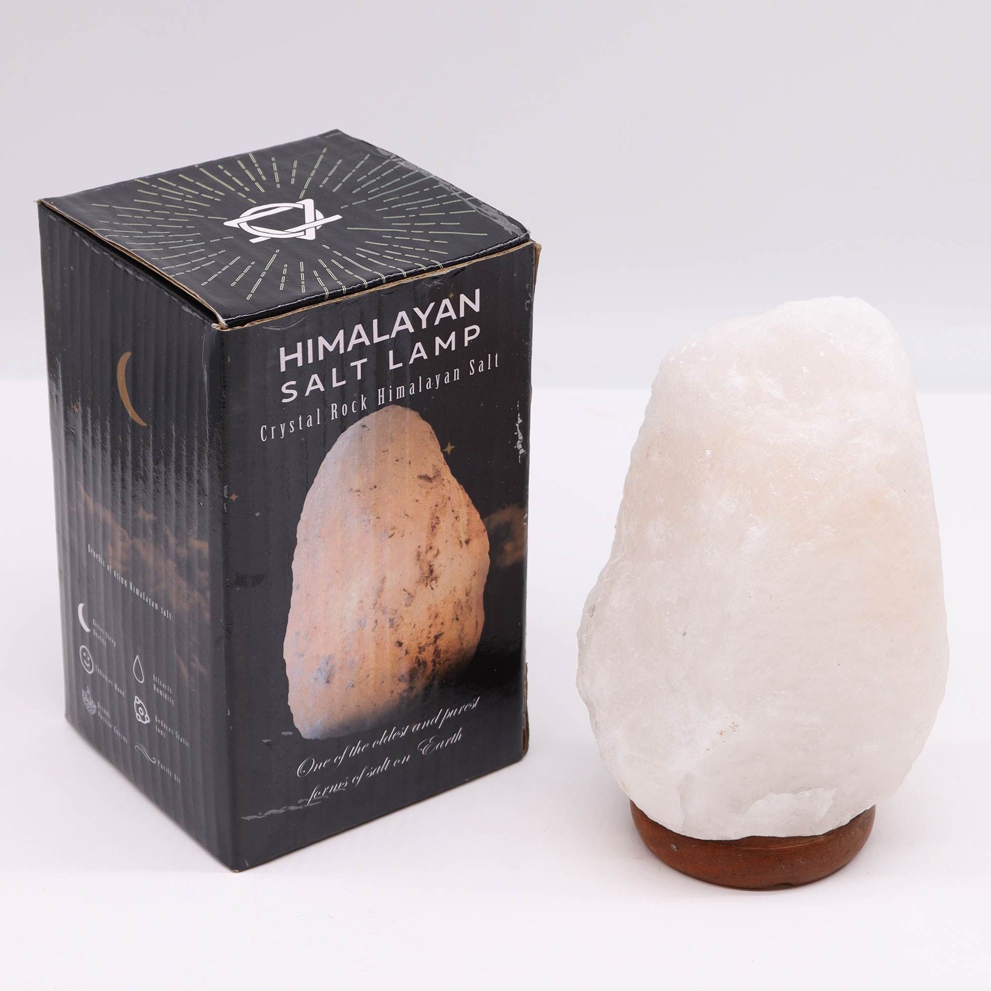 Crystal Rock Himalayan Salt Lamp - & Base apx 2-3kg - Image crystal-rock-himalayan-salt-lamp---base-apx-23kg-qsalt-12w
