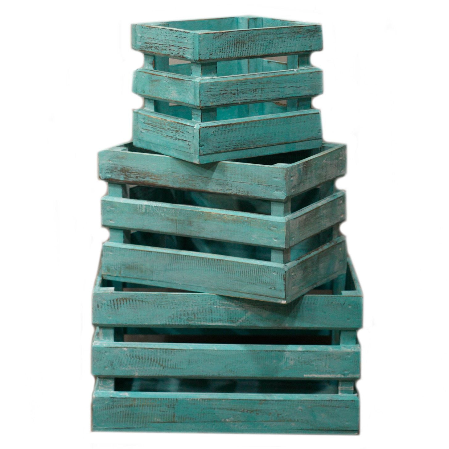 Wooden Storage Crates – Greenwash (Set of 3) - Image wooden-storage-crates--greenwash-set-of-3-rds-154