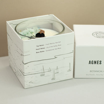 Agnes + Cat Botanical Soy Wax Candle - Seasalt & Moss - Image agnes--cat-botanical-soy-wax-candle--seasalt--moss-acbfc-06