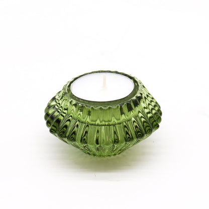 Flower Flip Dinner Candle / Tealight Holder - Garden Jade - Image flower-flip-dinner-candle--tealight-holder--garden-jade-gchd-15